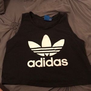 Adidas Trefoil crop top